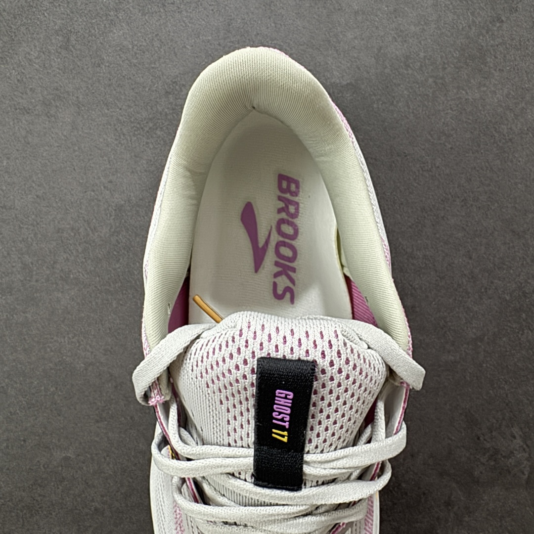 【纯原】外贸热款专供 Brooks 布鲁克斯 Ghost 17 网面运动鞋 官方售K+ 超临界Q弹大底 
