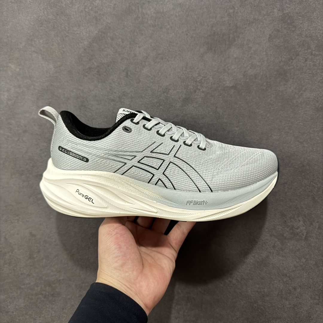 【纯原】ASICS 亚瑟士 GEL-SAIUN 3 缓震回弹运动跑鞋跑鞋男鞋运动鞋舒适透气 厚底增高老爹