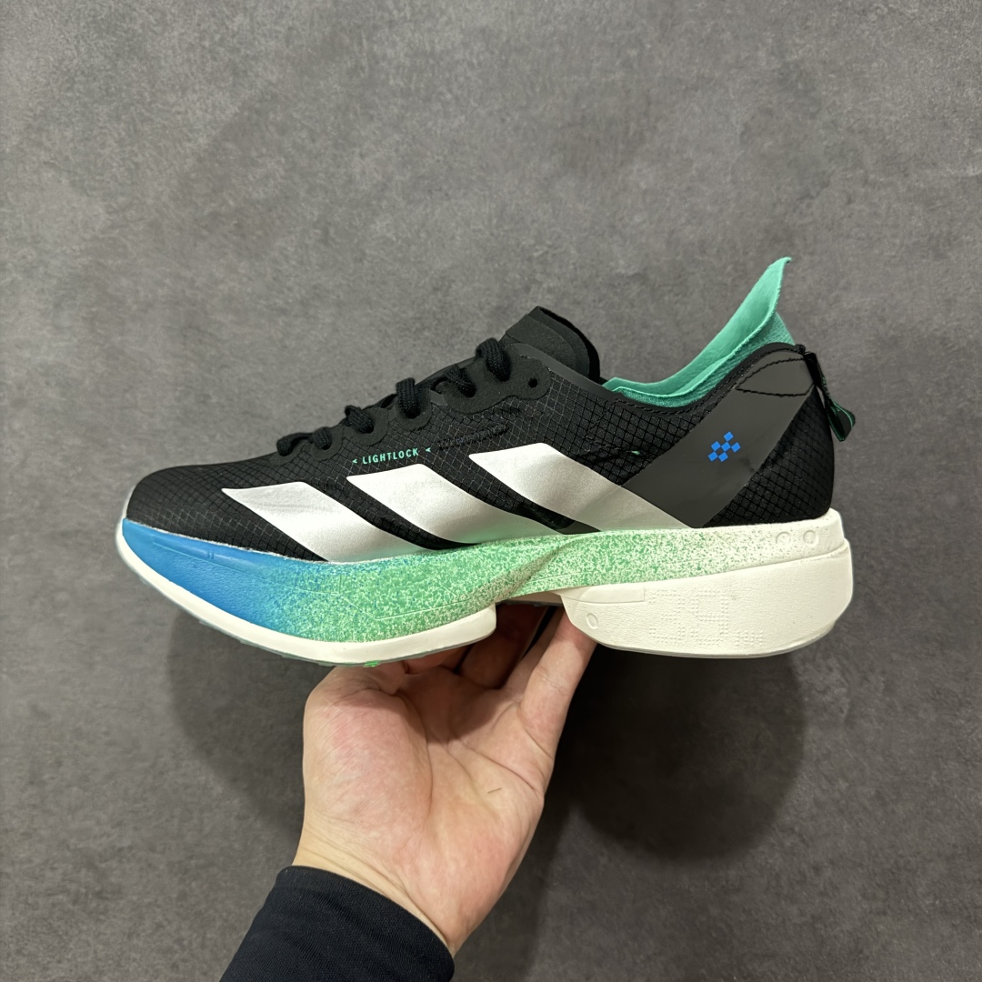 图片[2]-【公司级】Ad Adizero Adios 4 M轻盈跑鞋 耐磨减震专业跑步鞋 无论是平时训练还是马拉松，让这款adidas跑步鞋伴你畅快开跑 兼具舒适性和结构感，搭载Lightstrike科技，为步伐注入活力 货号：JR6365 尺码：36 36.5 37.5 38 38.5 39 40 40.5 41 42 42.5 43 44 44.5 45 46 尺码：36～46半 编码：FSB260270-选品中心