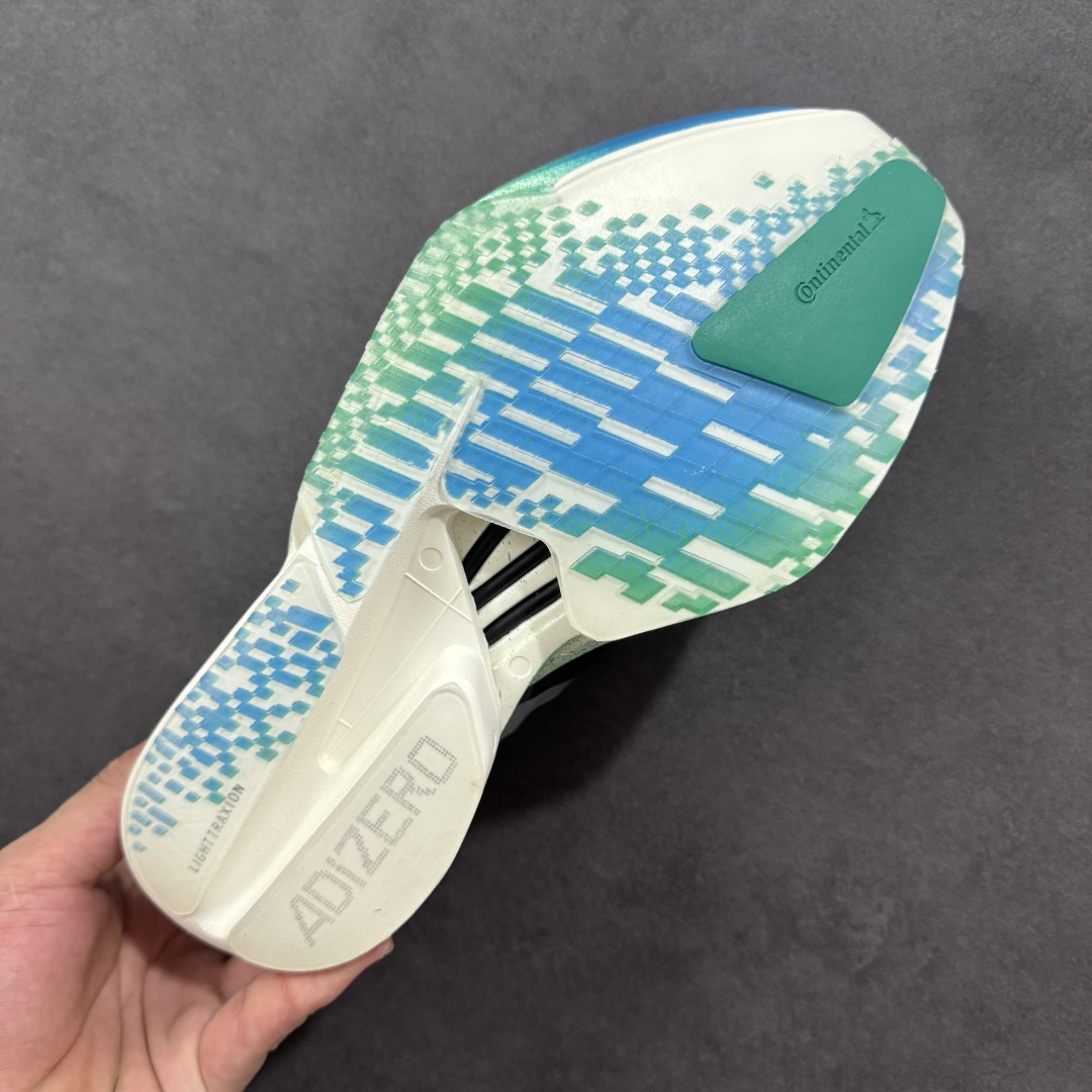 图片[9]-【公司级】Ad Adizero Adios 4 M轻盈跑鞋 耐磨减震专业跑步鞋 无论是平时训练还是马拉松，让这款adidas跑步鞋伴你畅快开跑 兼具舒适性和结构感，搭载Lightstrike科技，为步伐注入活力 货号：JR6365 尺码：36 36.5 37.5 38 38.5 39 40 40.5 41 42 42.5 43 44 44.5 45 46 尺码：36～46半 编码：FSB260270-选品中心