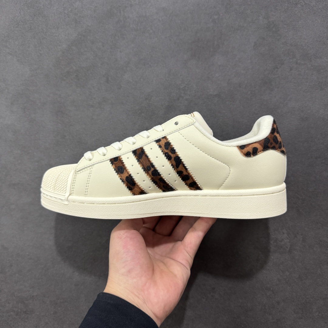 【纯原】Adidas Originals Superstar II全新配色 贝壳头休闲板鞋 平台正单 全