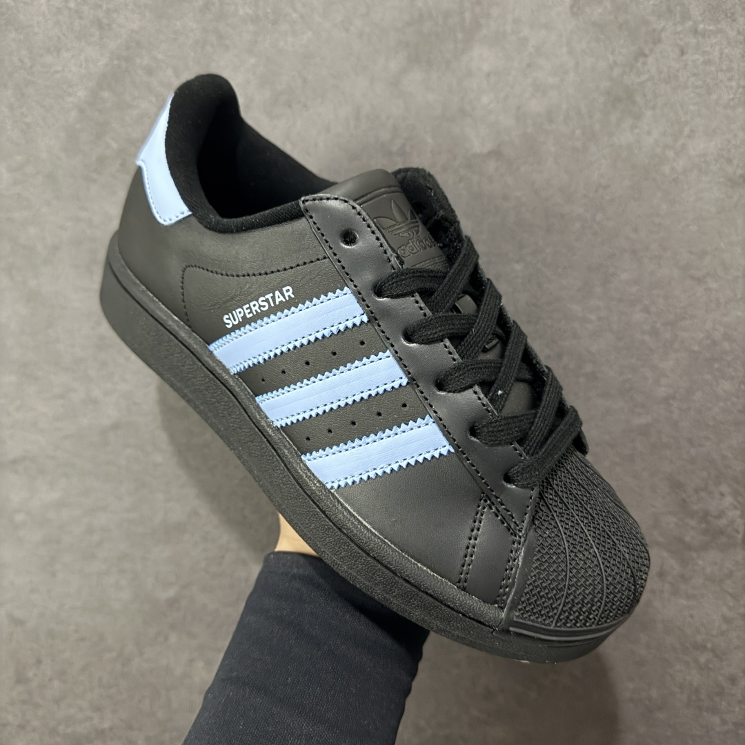 【纯原】Adidas Originals Superstar II全新配色 贝壳头休闲板鞋 平台正单 全