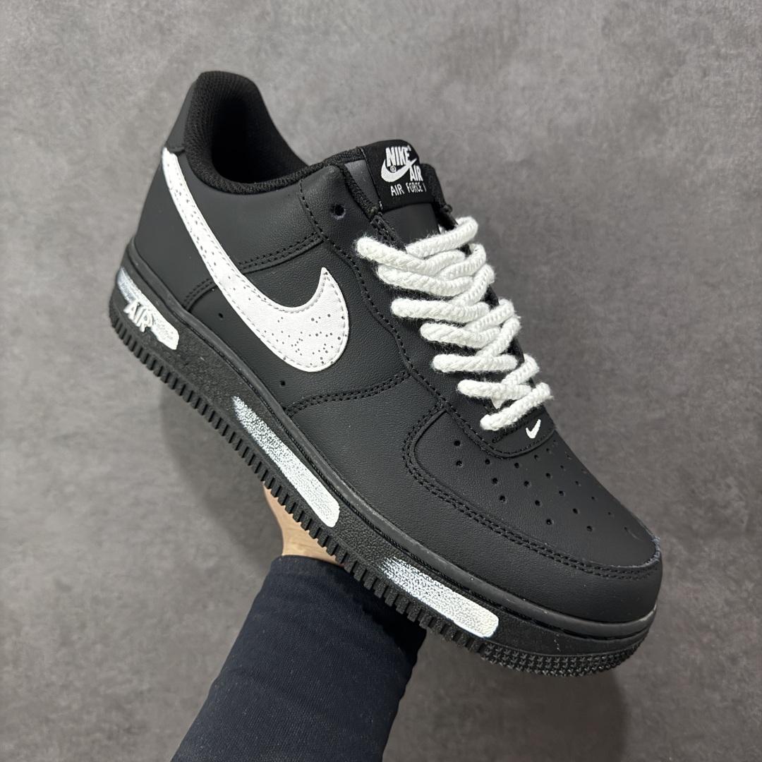 【纯原】二次元主题 Nike Air Force 1 Low’07 暗影武士 空军一号低帮休闲板鞋 定制