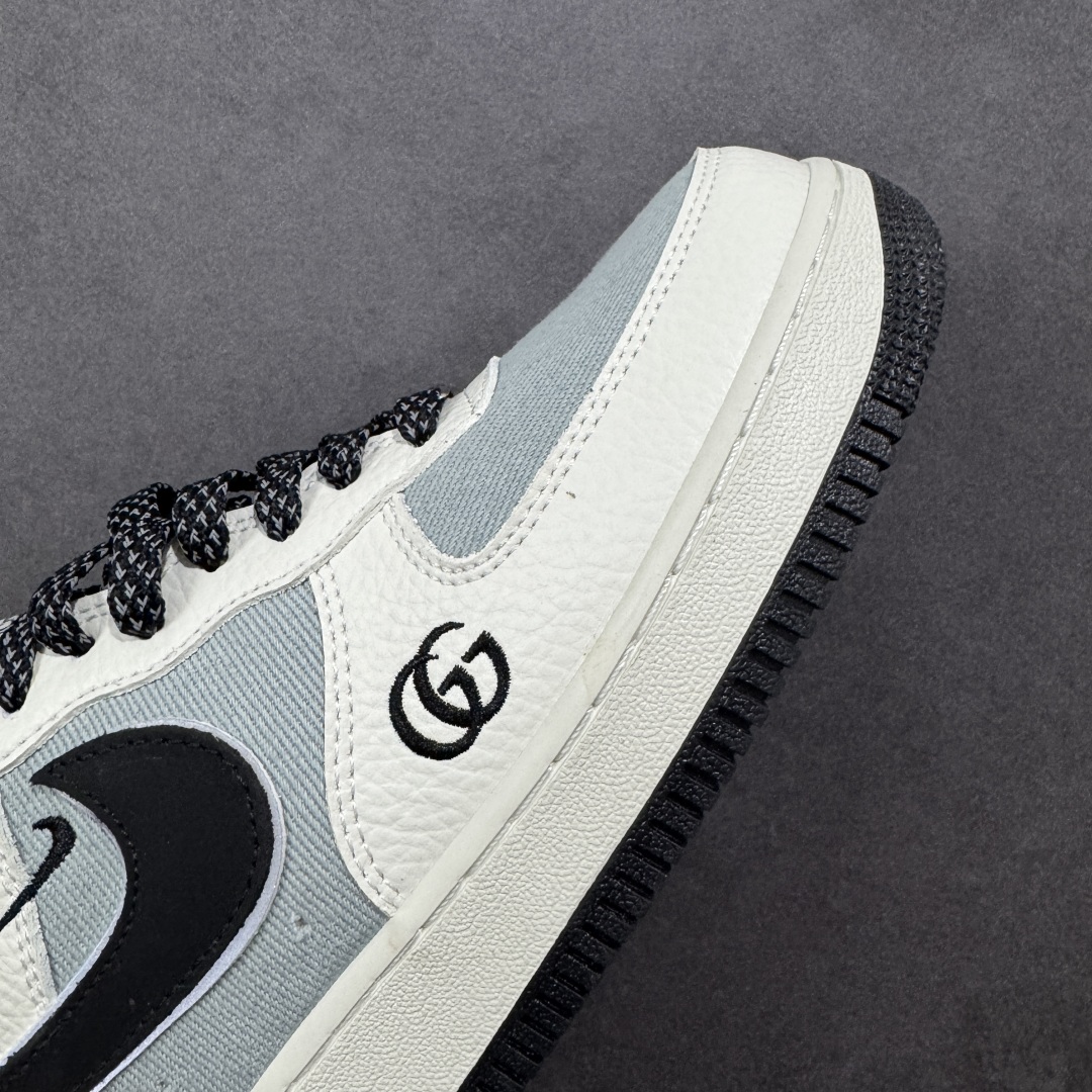 图片[5]-【定制版】NIke Air Force 1 \’07 Low × GUCCI 高端定制联名空军一号低帮 运动鞋 休闲鞋 折边针车 工艺难度大 原楦头原纸板 原装鞋盒 定制五金配件 内置全掌气垫 原厂鞋底 货号：YF9511-808 尺码：36 36.5 37.5 38 38.5 39 40 40.5 41 42 42.5 43 44 44.5 45 编码：HXSB310320-选品中心