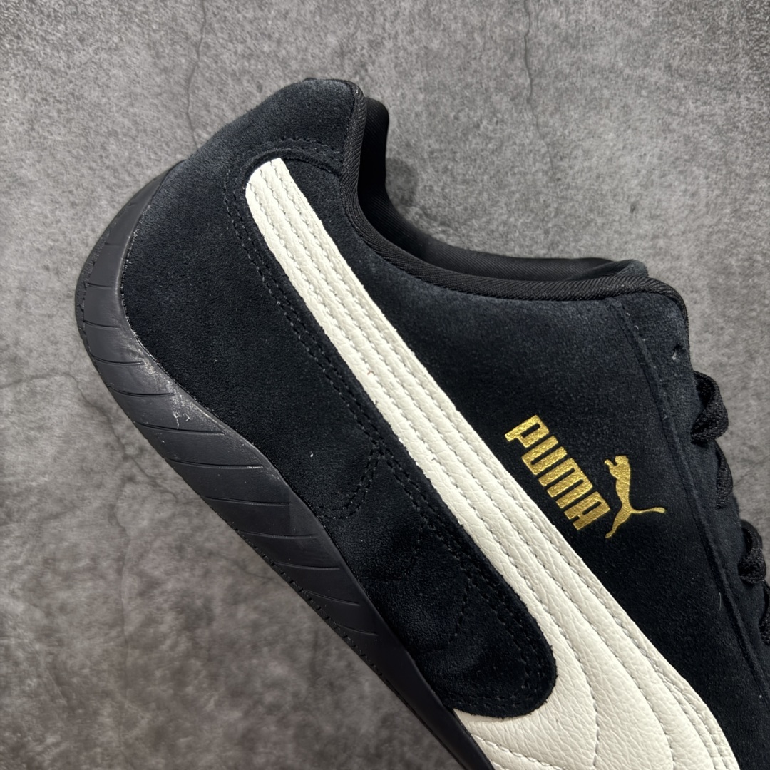 【纯原】Puma Speedcat OG Sparco彪马罗马阿莫尔系列 复古运动休闲赛车跑鞋 黑米白皮