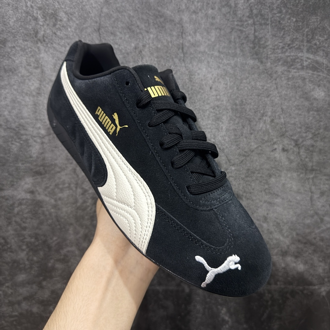 【纯原】Puma Speedcat OG Sparco彪马罗马阿莫尔系列 复古运动休闲赛车跑鞋 黑米白皮