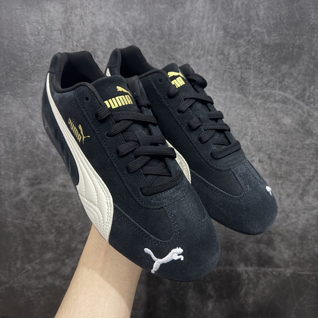 【纯原】Puma Speedcat OG Sparco彪马罗马阿莫尔系列 复古运动休闲赛车跑鞋 黑米白皮