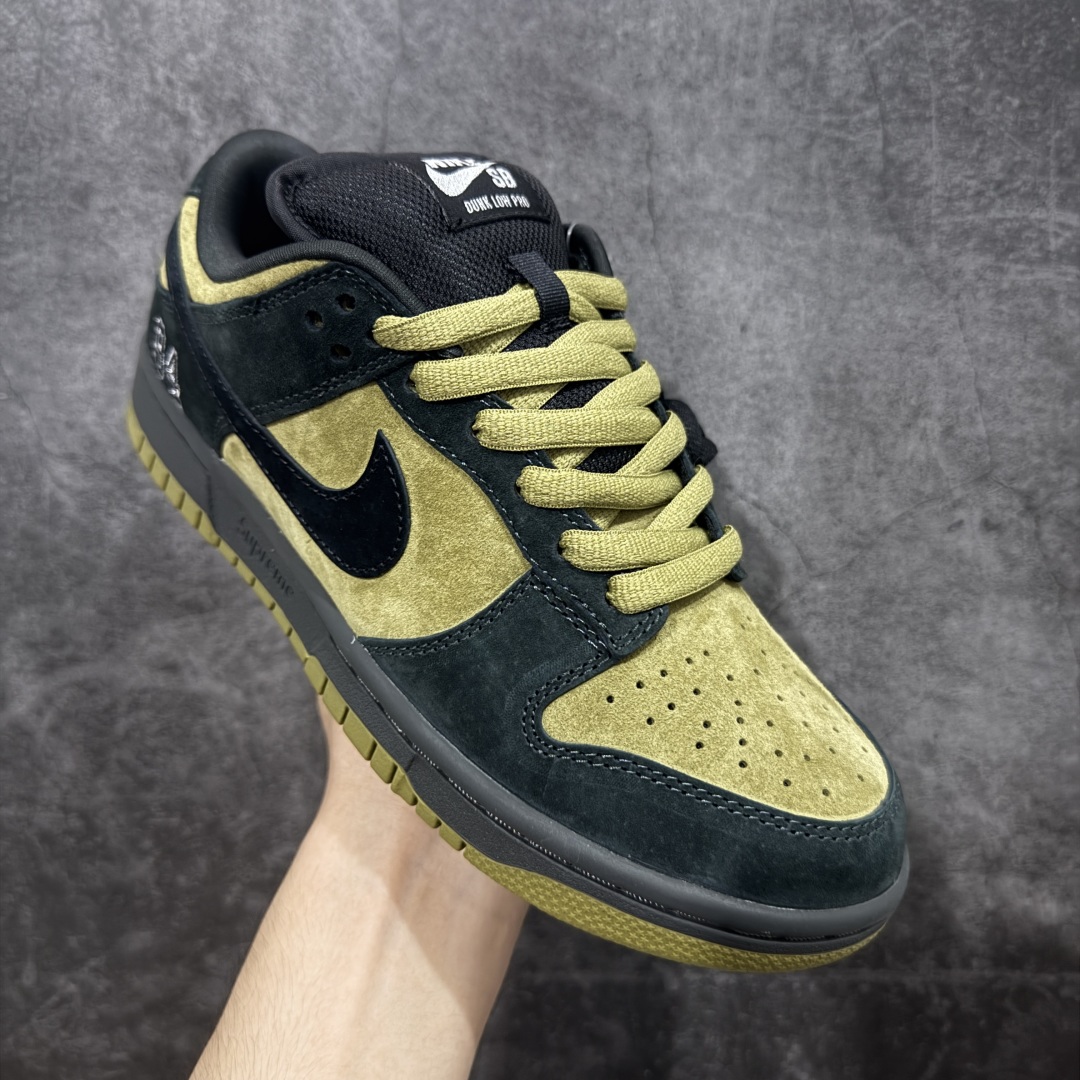 【纯原】Supreme x NK Dunk Low 低帮Sup联名棕黄货号：HQ8487-300专业du
