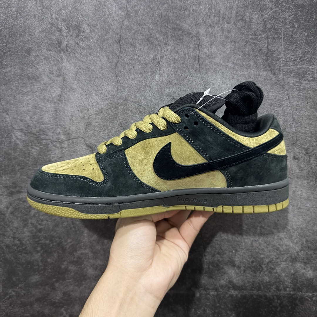 【纯原】Supreme x NK Dunk Low 低帮Sup联名棕黄货号：HQ8487-300专业du