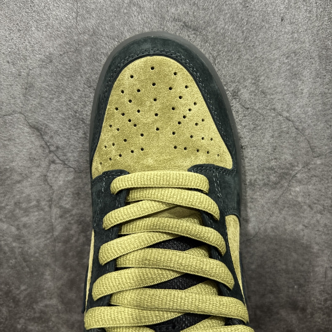 【纯原】Supreme x NK Dunk Low 低帮Sup联名棕黄货号：HQ8487-300专业du