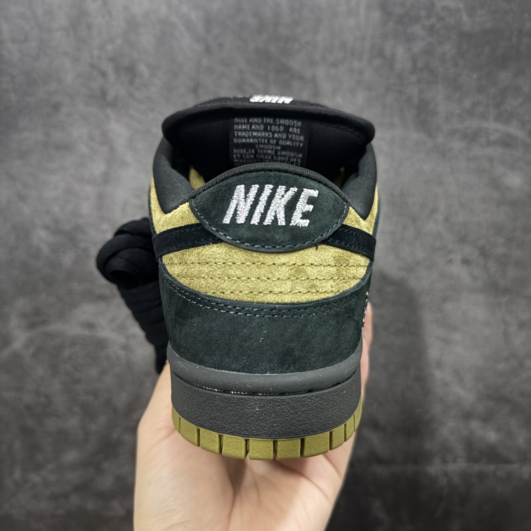 【纯原】Supreme x NK Dunk Low 低帮Sup联名棕黄货号：HQ8487-300专业du