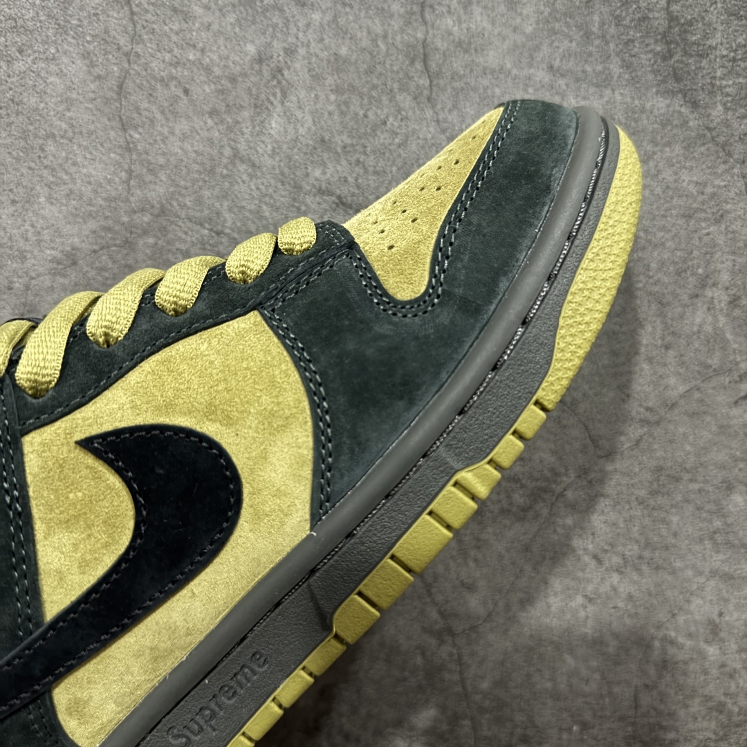 【纯原】Supreme x NK Dunk Low 低帮Sup联名棕黄货号：HQ8487-300专业du