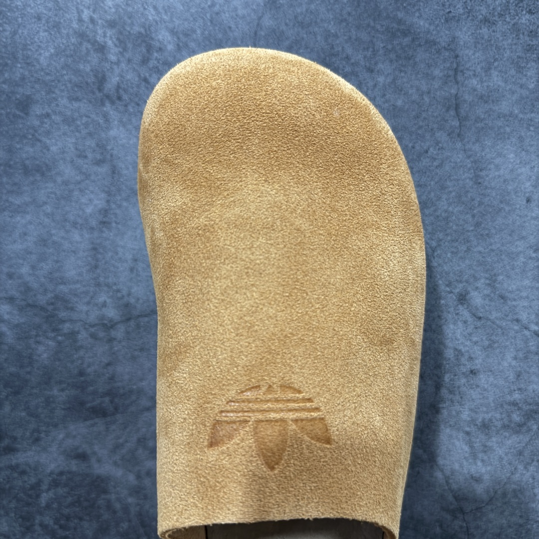 【神版】adidas originals Adimule 舒适百搭 防磨包头一脚蹬拖鞋 货号：JR358