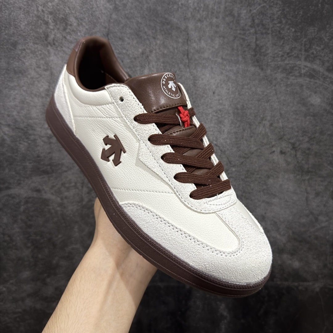 【纯原】迪桑特DESCENTE CHRON COURT SB 复古轻质 耐磨低帮 生活休闲鞋Size: 