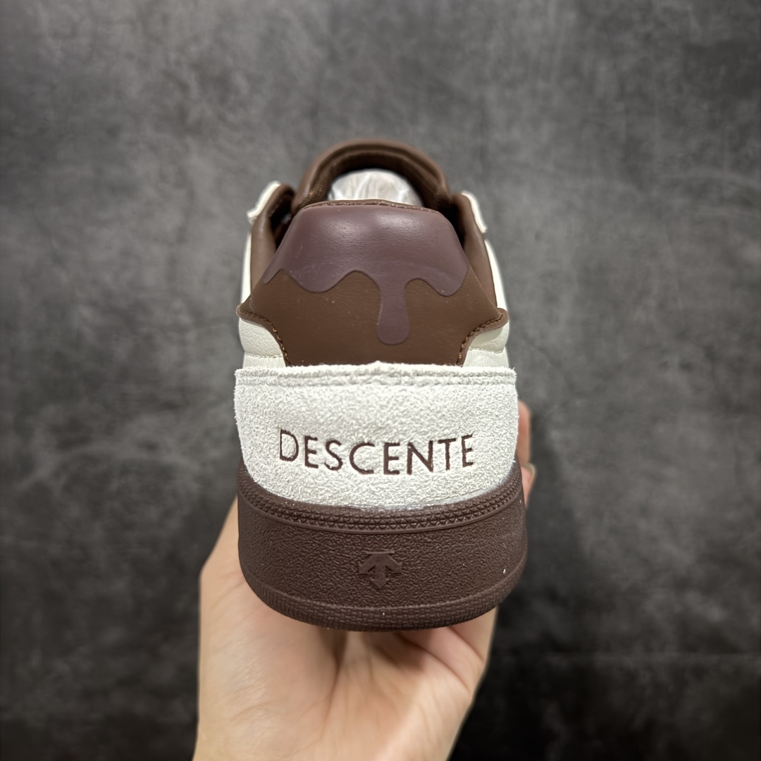 【纯原】迪桑特DESCENTE CHRON COURT SB 复古轻质 耐磨低帮 生活休闲鞋Size: 