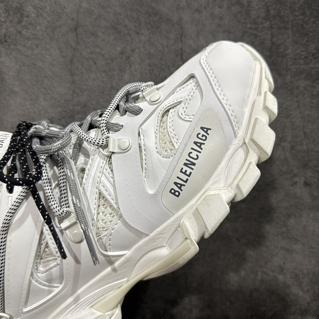 图片[6]-【OK纯原版本】Balenciaga 巴黎世家 Track Sneaker 巴黎世家三代绑带款 户外概念复古老爹鞋 老牌大厂OK版本出品 专柜同步包装 原装大盒 细节精准对位官方 私模组合大底 从里到外 最大尺度还原官方ZP 尺码：35 36 37 38 39 40 41 42 43 44 45 46-选品中心