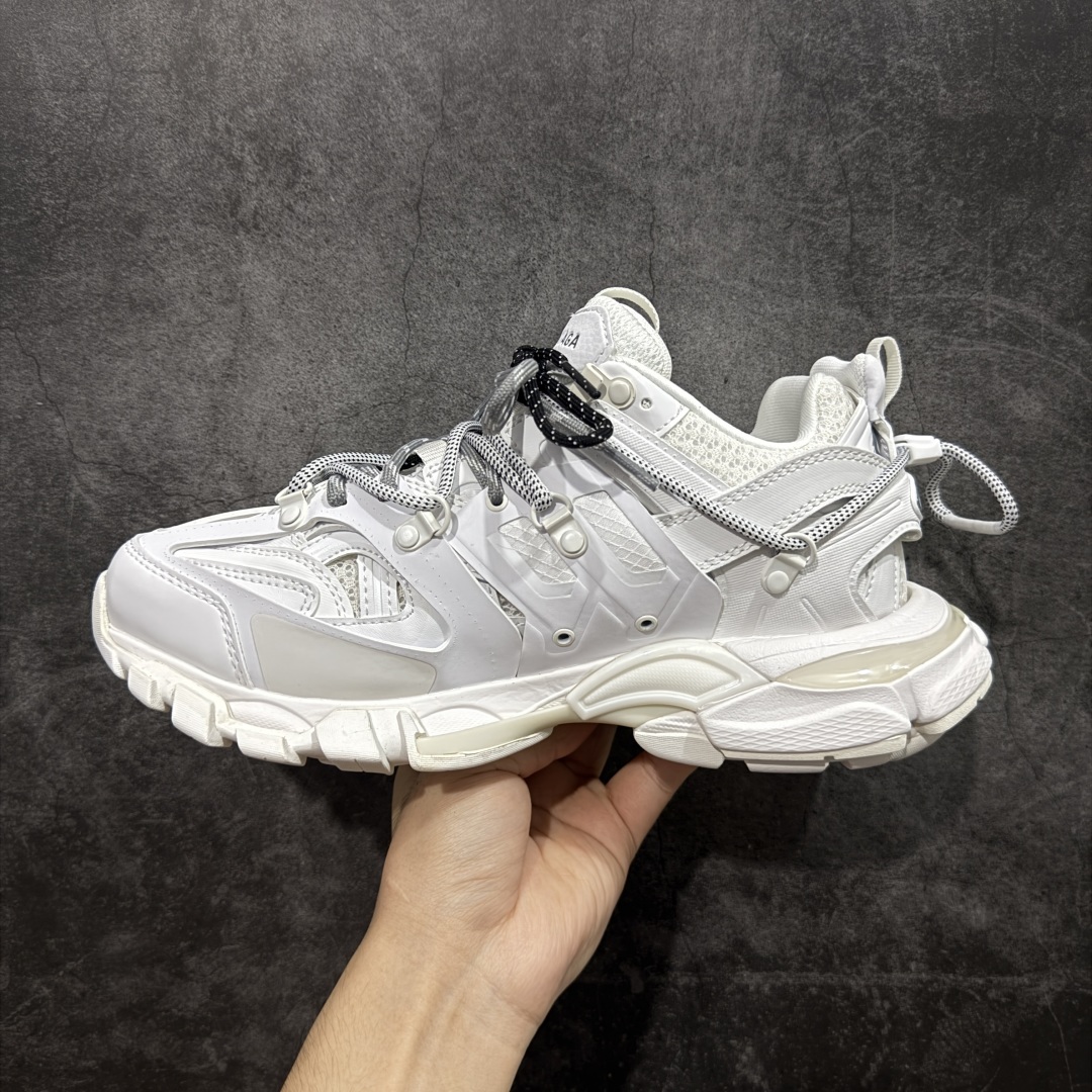 图片[2]-【OK纯原版本】Balenciaga 巴黎世家 Track Sneaker 巴黎世家三代绑带款 户外概念复古老爹鞋 老牌大厂OK版本出品 专柜同步包装 原装大盒 细节精准对位官方 私模组合大底 从里到外 最大尺度还原官方ZP 尺码：35 36 37 38 39 40 41 42 43 44 45 46-选品中心