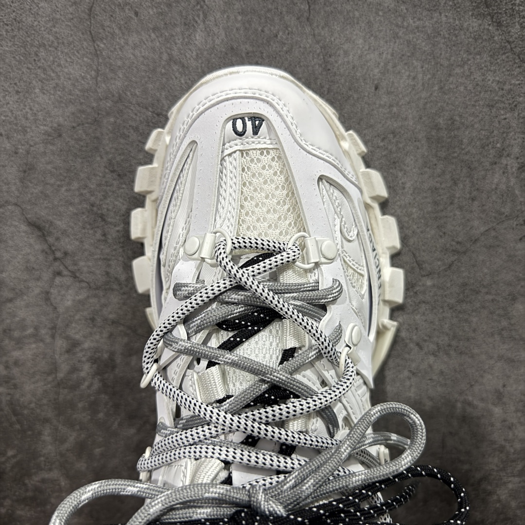 图片[5]-【OK纯原版本】Balenciaga 巴黎世家 Track Sneaker 巴黎世家三代绑带款 户外概念复古老爹鞋 老牌大厂OK版本出品 专柜同步包装 原装大盒 细节精准对位官方 私模组合大底 从里到外 最大尺度还原官方ZP 尺码：35 36 37 38 39 40 41 42 43 44 45 46-选品中心
