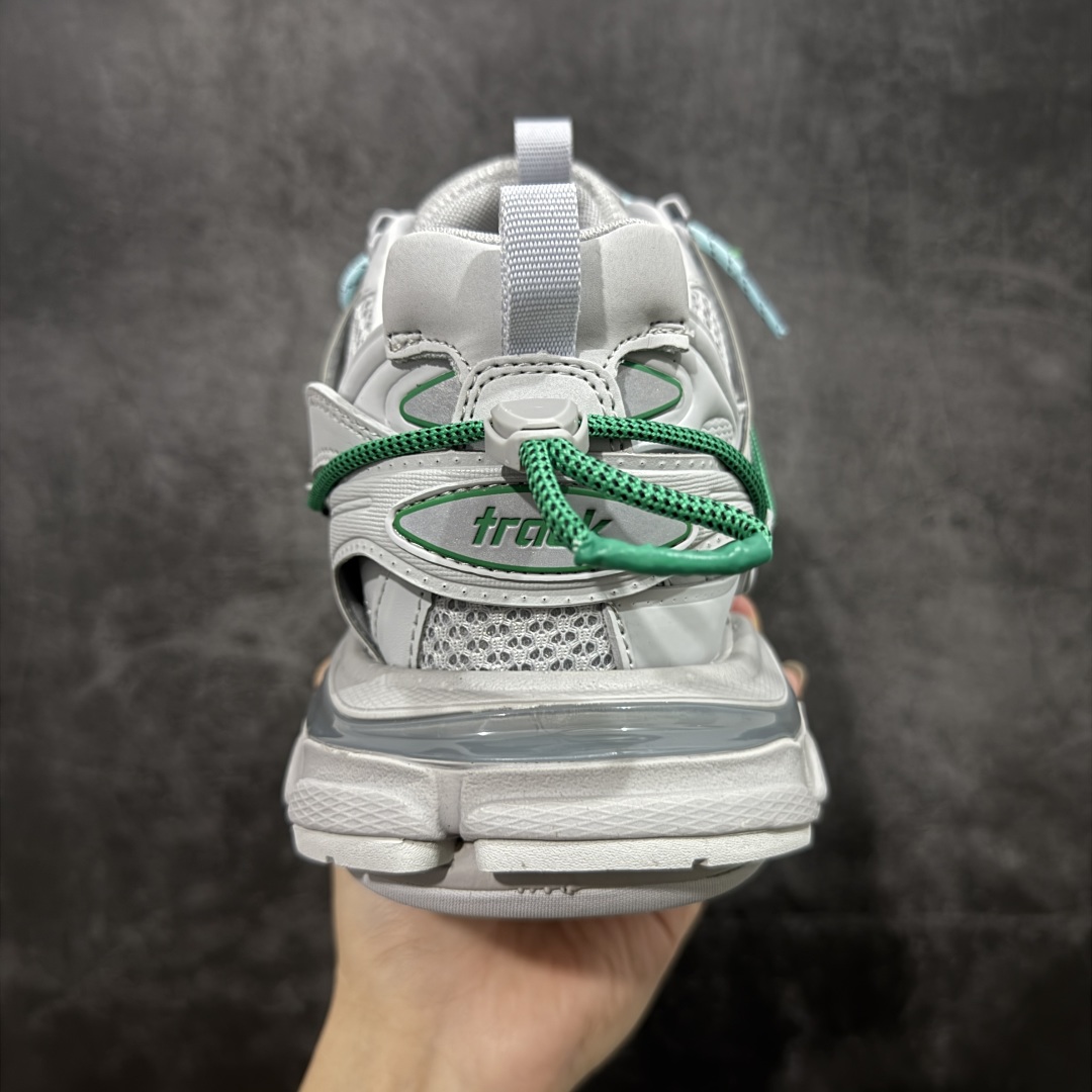 图片[4]-【OK纯原版本】Balenciaga 巴黎世家 Track Sneaker 巴黎世家三代绑带款 户外概念复古老爹鞋 老牌大厂OK版本出品 专柜同步包装 原装大盒 细节精准对位官方 私模组合大底 从里到外 最大尺度还原官方ZP 尺码：35 36 37 38 39 40 41 42 43 44 45 46-选品中心