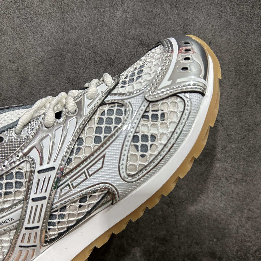 图片[6]-【纯原N版】宝缇嘉/葆蝶家-Bottega Veneta Orbit Lace-up Low Sneakers BV 轨道系列系带低帮透气舒适休闲运动鞋 可平替M版 配件包装基本一样 男女鞋原楦原纸版开发版 采用轻质科技菱形网布面料鞋面材质 内嵌透气网面贴合加厚PU缓震乳胶脚垫 外置防变形耐磨TPU橡胶大底❗️ 尺码：35-45-选品中心