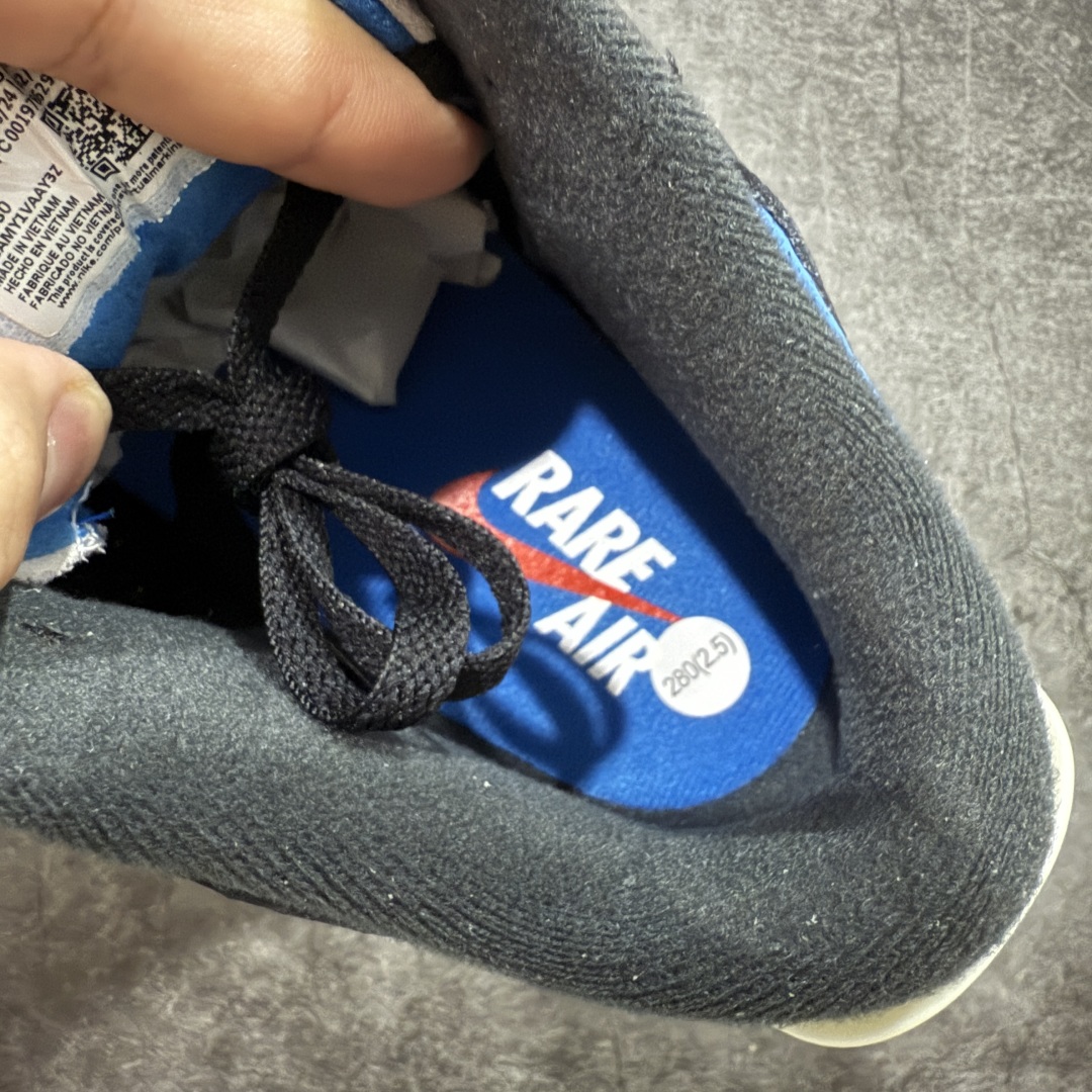 图片[8]-【纯原JS版本】 Air Jordan AJ3 Retro\’\’Rare Air\” AJ3 乔3小反勾 黑灰蓝 IB8967 004 全套原纸板楦头开发 原厂大底磨具加持立体防滑纹理 原装可视Air Sole气垫 原汁原味最完美的三代版型 唯一正确鞋头趴度弧度高度鞋身腰线 原厂TPU彩虹扎染后跟饰片 正确内里反口里网布 皮料菱角分明不变形无多余毛边 广东原厂zp同批次手工大底描漆拉丝 市场唯一原厂鞋扣模具 原厂织唛标 原厂飞人电绣工艺 尾指中部跳三针 独家绑鞋带手法 印刷中底布 四线拉帮 米色美纹纸贴合固定 进口港宝加持 后跟自然饱满 全鞋荧光划线卡点 追求极致完美 每一双都是工艺品 多重QC质检 超越公司货的品控标准 实实在在的免检产品 尺码： 39 40 40.5 41 42 42.5 43 44 44.5 45 46 47.5 48.5-选品中心