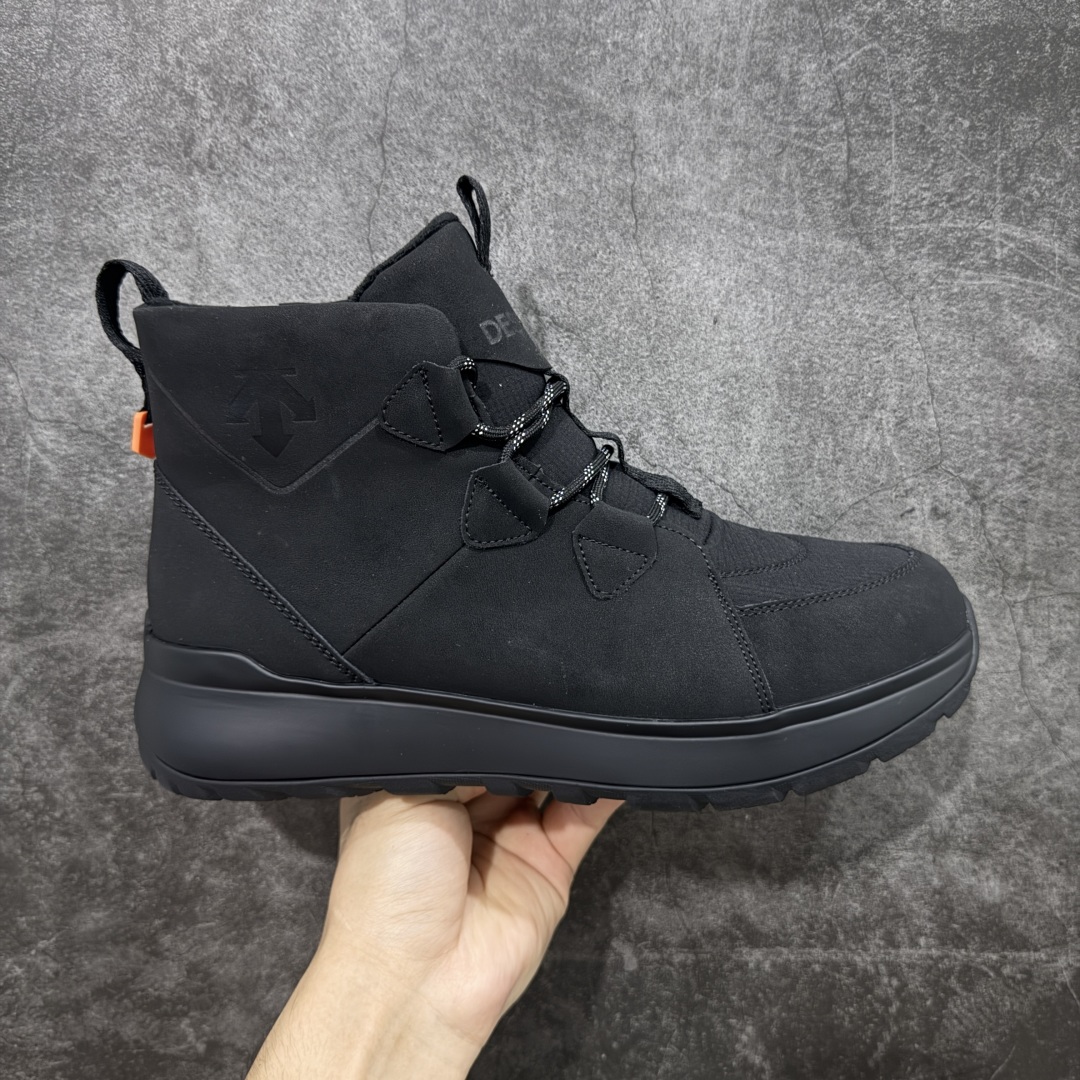 【莞产纯原】迪桑特DESCENTE SKI STYLE系列 保暖耐磨 时尚舒适百搭 短筒雪地靴 户外中筒