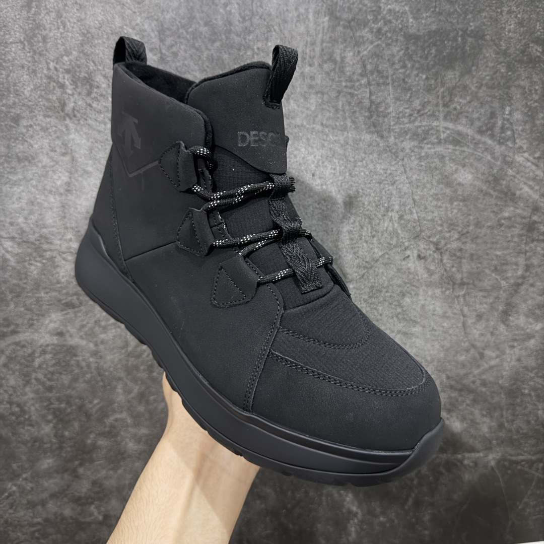 【莞产纯原】迪桑特DESCENTE SKI STYLE系列 保暖耐磨 时尚舒适百搭 短筒雪地靴 户外中筒