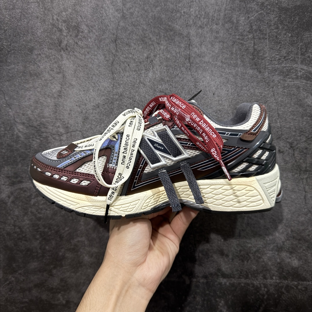 图片[2]-【纯原K版】新百伦New Balance M1906AR系列低帮复古老爹风休闲运动慢跑鞋 M1906AR 双绑带版本（另附一副原版鞋带） 全新大厂出品 市场第一梯队品质 绝对秒杀市场货 完美版型 正确组合大底 区别市场刷漆底版本 全套原楦原纸板原厂数据开发 进口三明治网面 原装进口皮料正确卡色 正确中底拉帮中底网布细节 原厂标裁 带紫光防伪 定制后跟透明水晶模块 冲裁组合 大底贴合程度胶水上色把控完美 整洁度挑战全网艺术家 多道序QC把关品质完善 匠心打造 耗时多月开发完成 工艺极其复杂难度可想而知 新开独立私模大底 正确六层组合大底 高端零售专供产物 尺码：36 37 37.5 38 38.5 39 40 40.5 41 42 42.5 43 44 45 46-选品中心