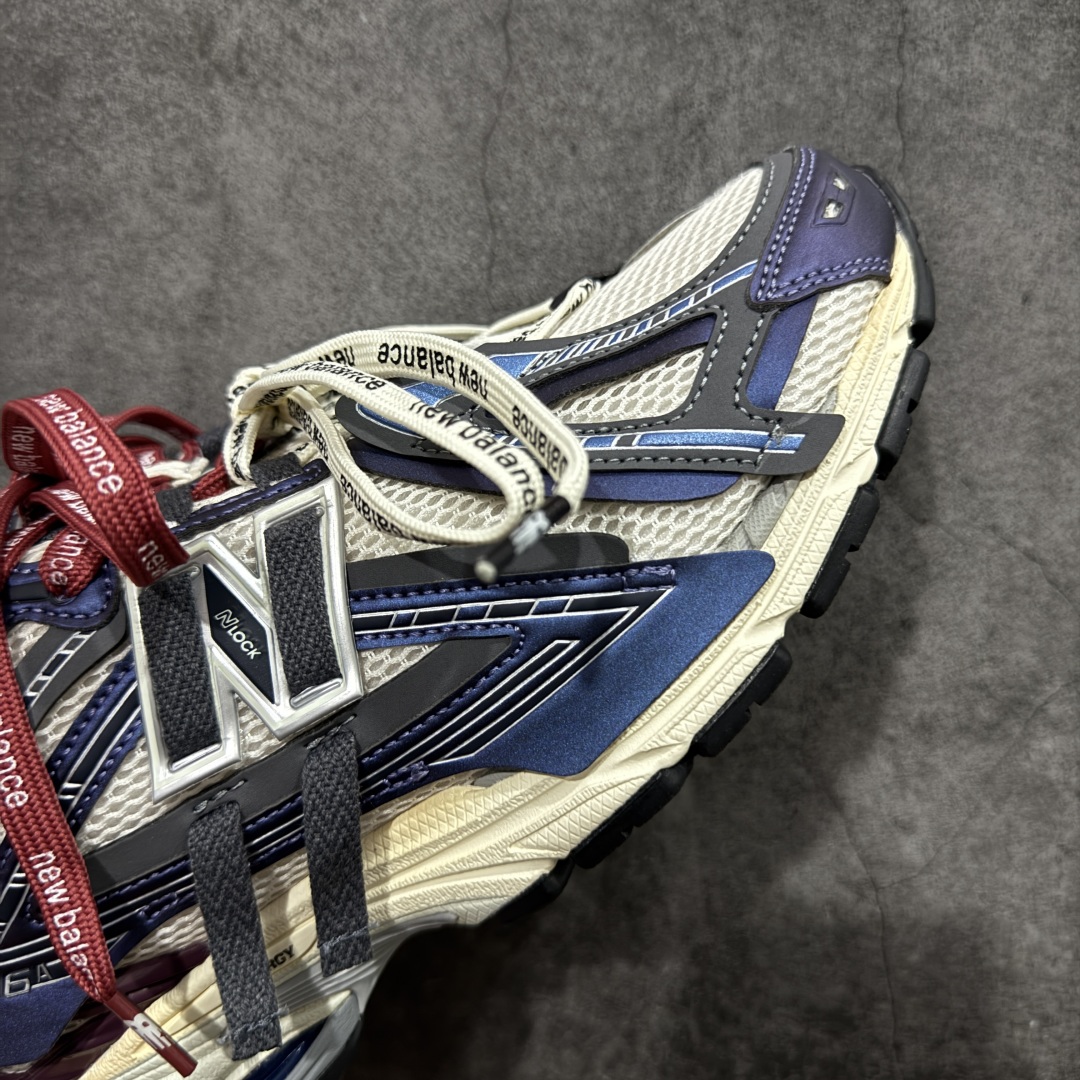 图片[6]-【纯原K版】新百伦New Balance M1906AR系列低帮复古老爹风休闲运动慢跑鞋 U1906ANB 双绑带版本（另附一副原版鞋带） 全新大厂出品 市场第一梯队品质 绝对秒杀市场货 完美版型 正确组合大底 区别市场刷漆底版本 全套原楦原纸板原厂数据开发 进口三明治网面 原装进口皮料正确卡色 正确中底拉帮中底网布细节 原厂标裁 带紫光防伪 定制后跟透明水晶模块 冲裁组合 大底贴合程度胶水上色把控完美 整洁度挑战全网艺术家 多道序QC把关品质完善 匠心打造 耗时多月开发完成 工艺极其复杂难度可想而知 新开独立私模大底 正确六层组合大底 高端零售专供产物 尺码：36 37 37.5 38 38.5 39 40 40.5 41 42 42.5 43 44 45 46-选品中心