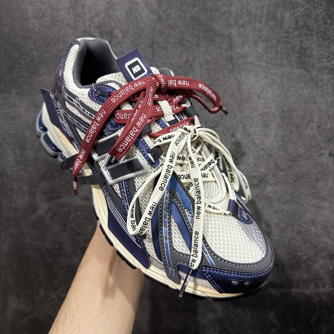 图片[3]-【纯原K版】新百伦New Balance M1906AR系列低帮复古老爹风休闲运动慢跑鞋 U1906ANB 双绑带版本（另附一副原版鞋带） 全新大厂出品 市场第一梯队品质 绝对秒杀市场货 完美版型 正确组合大底 区别市场刷漆底版本 全套原楦原纸板原厂数据开发 进口三明治网面 原装进口皮料正确卡色 正确中底拉帮中底网布细节 原厂标裁 带紫光防伪 定制后跟透明水晶模块 冲裁组合 大底贴合程度胶水上色把控完美 整洁度挑战全网艺术家 多道序QC把关品质完善 匠心打造 耗时多月开发完成 工艺极其复杂难度可想而知 新开独立私模大底 正确六层组合大底 高端零售专供产物 尺码：36 37 37.5 38 38.5 39 40 40.5 41 42 42.5 43 44 45 46-选品中心