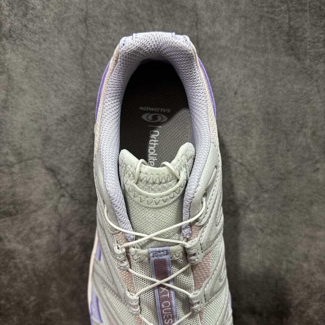 图片[8]-【666版本】Salomon XT-QUEST ADV 萨洛蒙情侣款户外机能鞋 491259 全新品质 巅峰之作 所有配色均购物原版拆解1：1开发 原材料打造 非市场公版便宜货 私模大底 清洁度比市场所有版本都高 全套原纸板楦头开发 原厂网布配套 确保原汁原味 完美呈现版型 原档数据独家私模五层组合大底 原装Ortholite轻量化鞋垫 中底布带钢印编号 原厂TPU锁扣 进口港宝加持 后跟自然饱满 还原公司包裹性 鞋面采用SENSIFT贴合技术 全方位贴合包裹脚型 鞋跟部鞋底牵引设计 提供强大的抓地性能 更适应野外崎岖不平的道路 其4D ADVANCED CHASSIS底盘 材料轻量大化 钉齿设计更具稳定性 防护性 鞋底易磨损区运用CONTAGRIP高耐磨材料 应对城市硬质路面长距离跑考验 尺码：36 36.5 37.5 38 38.5 39 40 40.5 41 42 42.5 43 44 45 46-选品中心