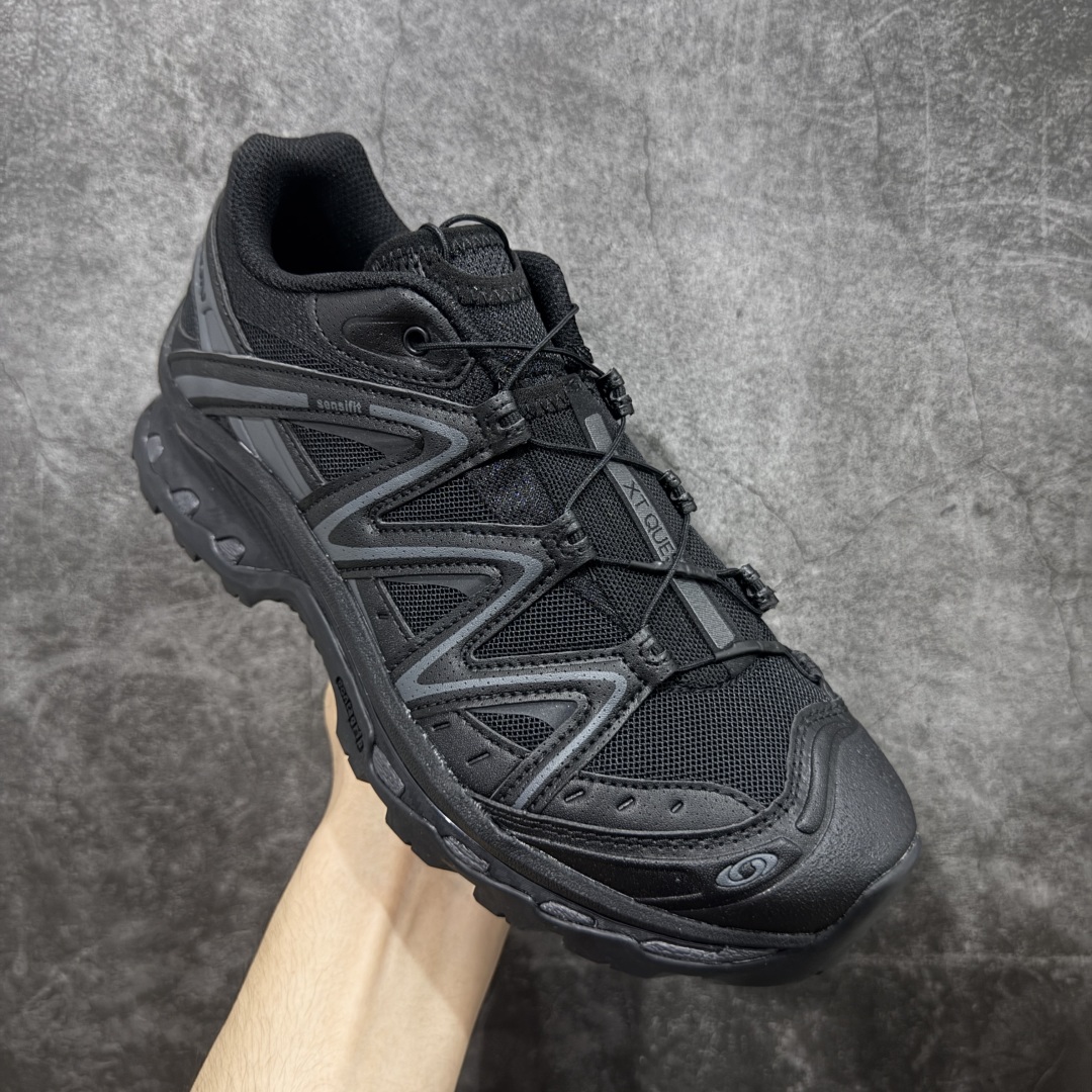 图片[3]-【666版本】Salomon XT-QUEST ADV 萨洛蒙情侣款户外机能鞋 410139 全新品质 巅峰之作 所有配色均购物原版拆解1：1开发 原材料打造 非市场公版便宜货 私模大底 清洁度比市场所有版本都高 全套原纸板楦头开发 原厂网布配套 确保原汁原味 完美呈现版型 原档数据独家私模五层组合大底 原装Ortholite轻量化鞋垫 中底布带钢印编号 原厂TPU锁扣 进口港宝加持 后跟自然饱满 还原公司包裹性 鞋面采用SENSIFT贴合技术 全方位贴合包裹脚型 鞋跟部鞋底牵引设计 提供强大的抓地性能 更适应野外崎岖不平的道路 其4D ADVANCED CHASSIS底盘 材料轻量大化 钉齿设计更具稳定性 防护性 鞋底易磨损区运用CONTAGRIP高耐磨材料 应对城市硬质路面长距离跑考验 尺码：36 36.5 37.5 38 38.5 39 40 40.5 41 42 42.5 43 44 45 46-选品中心