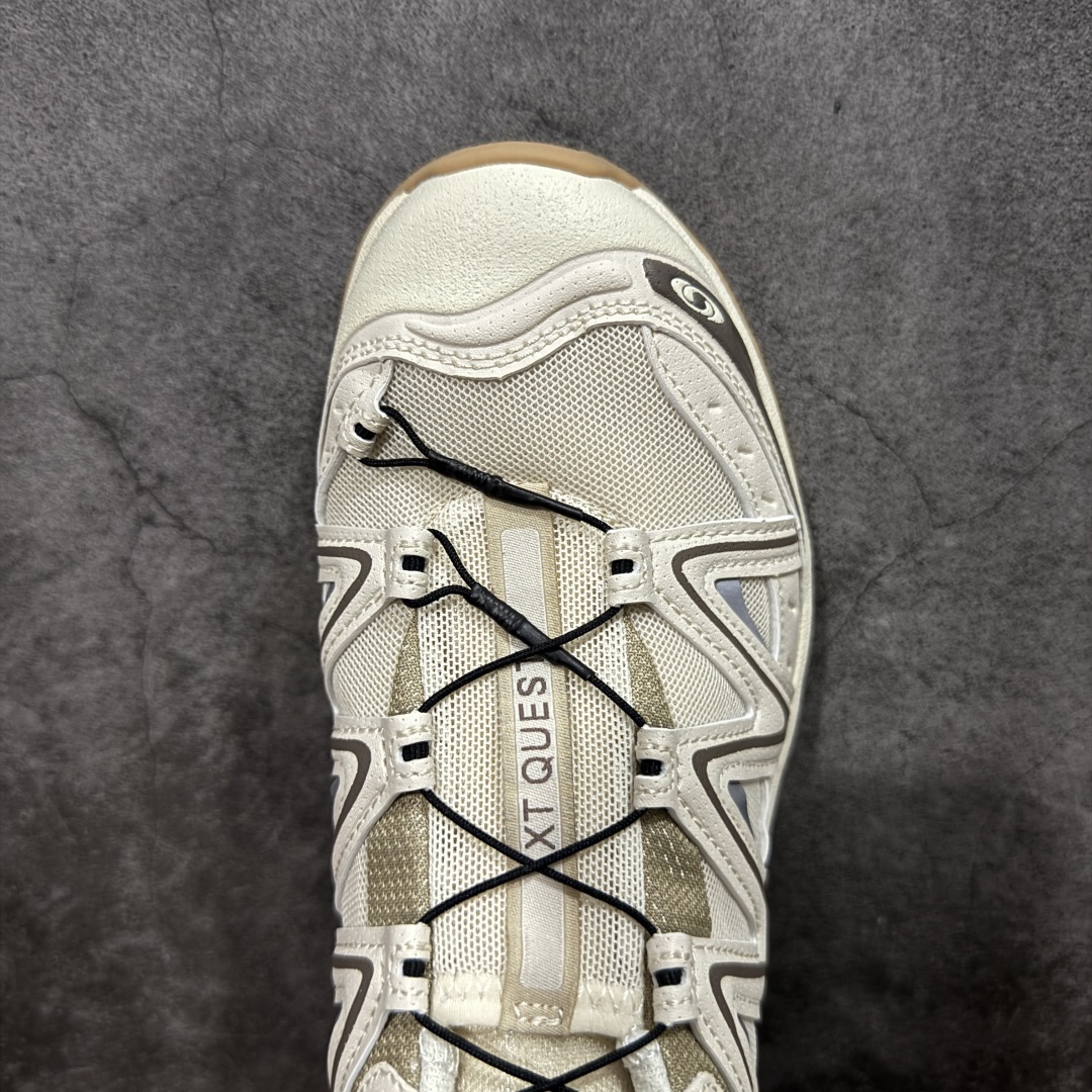 图片[5]-【666版本】Salomon XT-QUEST ADV 萨洛蒙情侣款户外机能鞋 475413 全新品质 巅峰之作 所有配色均购物原版拆解1：1开发 原材料打造 非市场公版便宜货 私模大底 清洁度比市场所有版本都高 全套原纸板楦头开发 原厂网布配套 确保原汁原味 完美呈现版型 原档数据独家私模五层组合大底 原装Ortholite轻量化鞋垫 中底布带钢印编号 原厂TPU锁扣 进口港宝加持 后跟自然饱满 还原公司包裹性 鞋面采用SENSIFT贴合技术 全方位贴合包裹脚型 鞋跟部鞋底牵引设计 提供强大的抓地性能 更适应野外崎岖不平的道路 其4D ADVANCED CHASSIS底盘 材料轻量大化 钉齿设计更具稳定性 防护性 鞋底易磨损区运用CONTAGRIP高耐磨材料 应对城市硬质路面长距离跑考验 尺码：36 36.5 37.5 38 38.5 39 40 40.5 41 42 42.5 43 44 45 46-选品中心