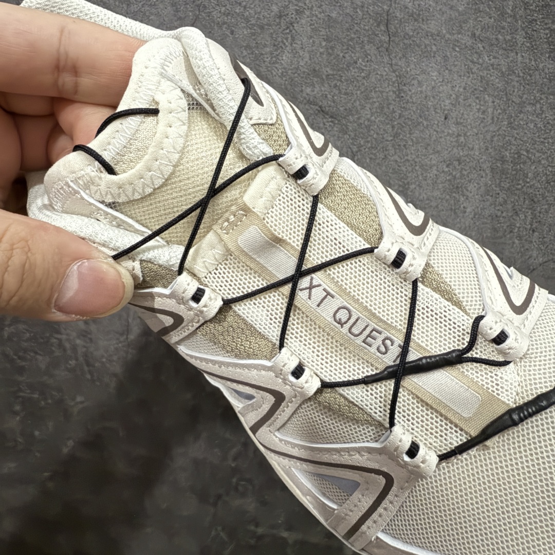 图片[7]-【666版本】Salomon XT-QUEST ADV 萨洛蒙情侣款户外机能鞋 475413 全新品质 巅峰之作 所有配色均购物原版拆解1：1开发 原材料打造 非市场公版便宜货 私模大底 清洁度比市场所有版本都高 全套原纸板楦头开发 原厂网布配套 确保原汁原味 完美呈现版型 原档数据独家私模五层组合大底 原装Ortholite轻量化鞋垫 中底布带钢印编号 原厂TPU锁扣 进口港宝加持 后跟自然饱满 还原公司包裹性 鞋面采用SENSIFT贴合技术 全方位贴合包裹脚型 鞋跟部鞋底牵引设计 提供强大的抓地性能 更适应野外崎岖不平的道路 其4D ADVANCED CHASSIS底盘 材料轻量大化 钉齿设计更具稳定性 防护性 鞋底易磨损区运用CONTAGRIP高耐磨材料 应对城市硬质路面长距离跑考验 尺码：36 36.5 37.5 38 38.5 39 40 40.5 41 42 42.5 43 44 45 46-选品中心