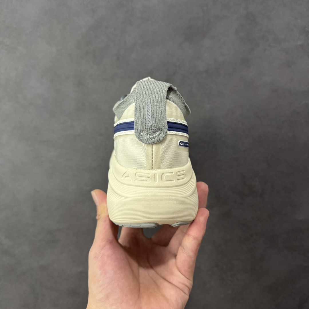 图片[4]-【公司级】Asics GEL-NIMBUS 27 亚瑟士夏季网面跑步鞋 鞋面采用双层提花网面设计，提高包裹性和透气性，后跟搭载稳定系统科技T-GEL提升整体支撑力和结构感，减少对身体带来的冲击负荷，创新中底至轻回弹 货号：1011C028-200 尺码：36-46带半码 编码：FSB240250-选品中心