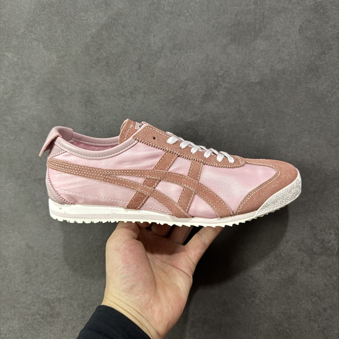 【公司级】Asics 鬼冢虎 Mexico 66 NM款 牛皮革 粉色 印尼厂Oem原单材料 实拍上架 其余全部客供材料 淘宝B级代购店铺内供💯 四联官方吊牌 乳胶组合鞋垫、羊皮纸质中底 不用宰手买专柜 这里满足你👊🏼 尺码:36-45-选品中心