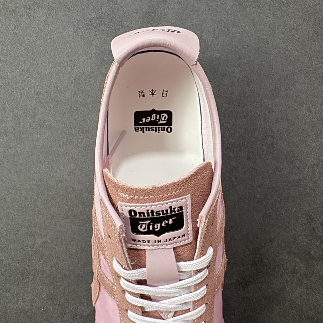 图片[7]-【公司级】Asics 鬼冢虎 Mexico 66 NM款 牛皮革 粉色 印尼厂Oem原单材料 实拍上架 其余全部客供材料 淘宝B级代购店铺内供💯 四联官方吊牌 乳胶组合鞋垫、羊皮纸质中底 不用宰手买专柜 这里满足你👊🏼 尺码：36-45-选品中心