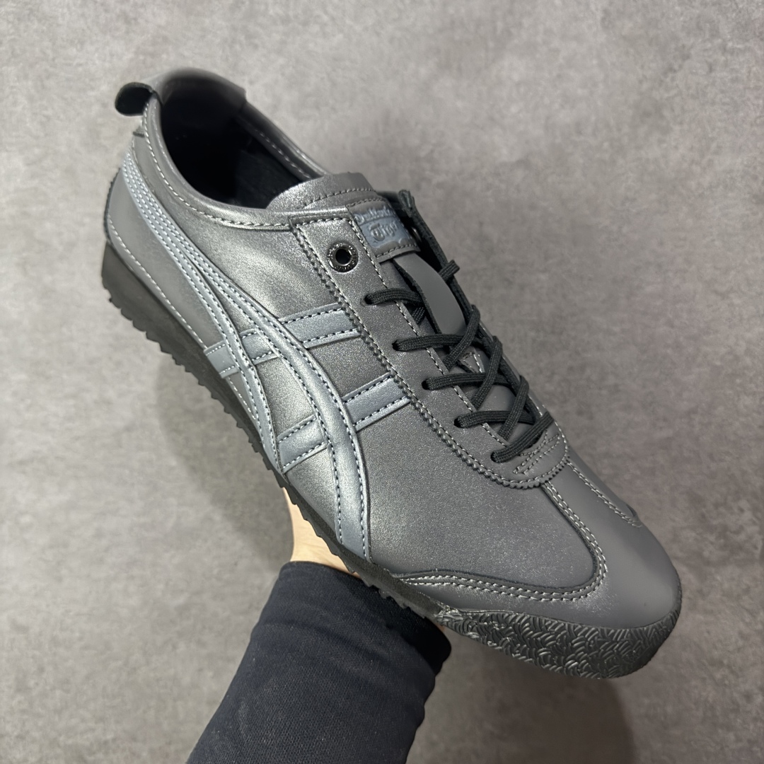 图片[3]-【公司级】Asics 鬼冢虎 Mexico 66 SD款 牛皮革 炭黑色 印尼厂Oem原单材料 实拍上架 其余全部客供材料 淘宝B级代购店铺内供💯 四联官方吊牌 乳胶组合鞋垫、羊皮纸质中底 不用宰手买专柜 这里满足你👊🏼 尺码：36-45-选品中心