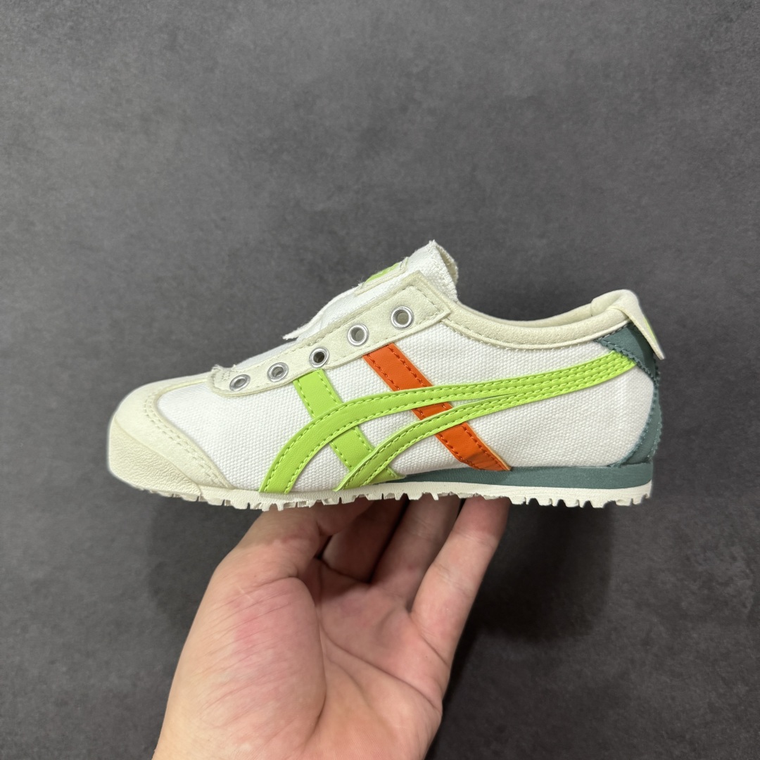 图片[2]-Asics/亚瑟士 童鞋 日产经典老牌-鬼冢虎Onitsuka Tiger Mexico 66 Kids复古经典百搭童鞋 尺码：27 28 29 30 31 32 33 34 35-选品中心