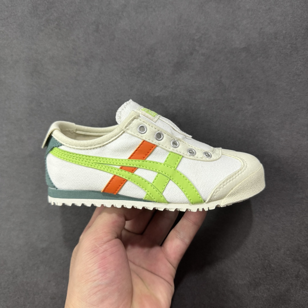 Asics/亚瑟士 童鞋 日产经典老牌-鬼冢虎Onitsuka Tiger Mexico 66 Kids复古经典百搭童鞋 尺码:27 28 29 30 31 32 33 34 35-选品中心