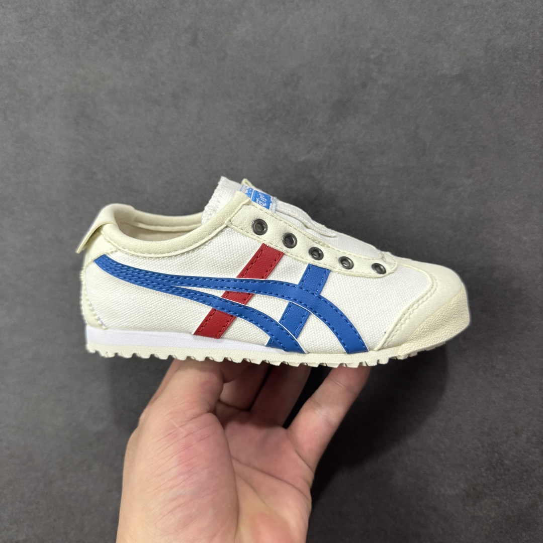 Asics/亚瑟士 童鞋 日产经典老牌-鬼冢虎Onitsuka Tiger Mexico 66 Kids复古经典百搭童鞋 尺码:27 28 29 30 31 32 33 34 35-选品中心