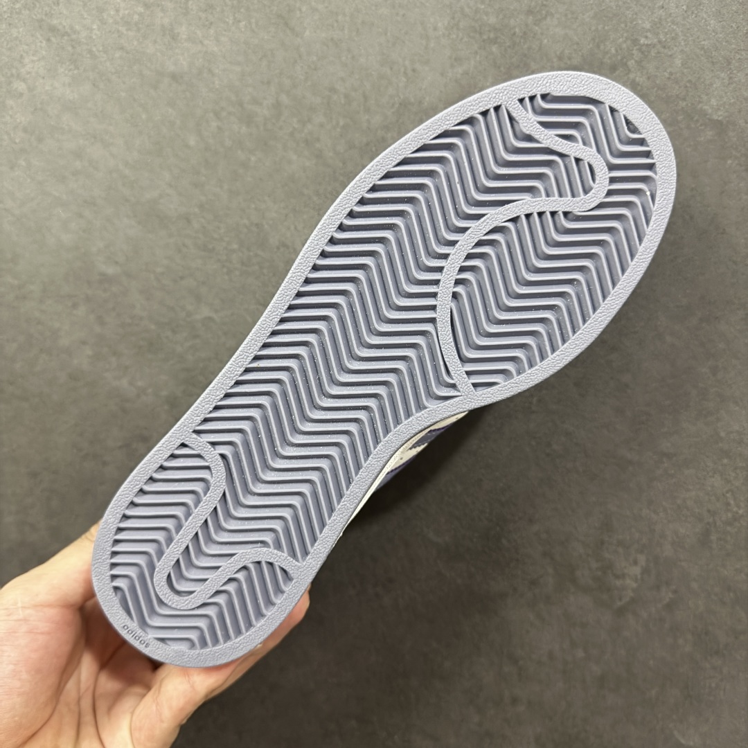 图片[9]-【H11纯原】AD Originals Superstar 2 白紫色贝壳头 原装公司级实拍 采用全新头层拼接皮革材质 后跟采用特色3D立体印字 渠道正品订单 诠释市场最高工艺水平 全鞋进口头层皮料打造。区别市面普通真标版本，进出专柜无压力 货号：JS1373 尺码：35.5-40-选品中心