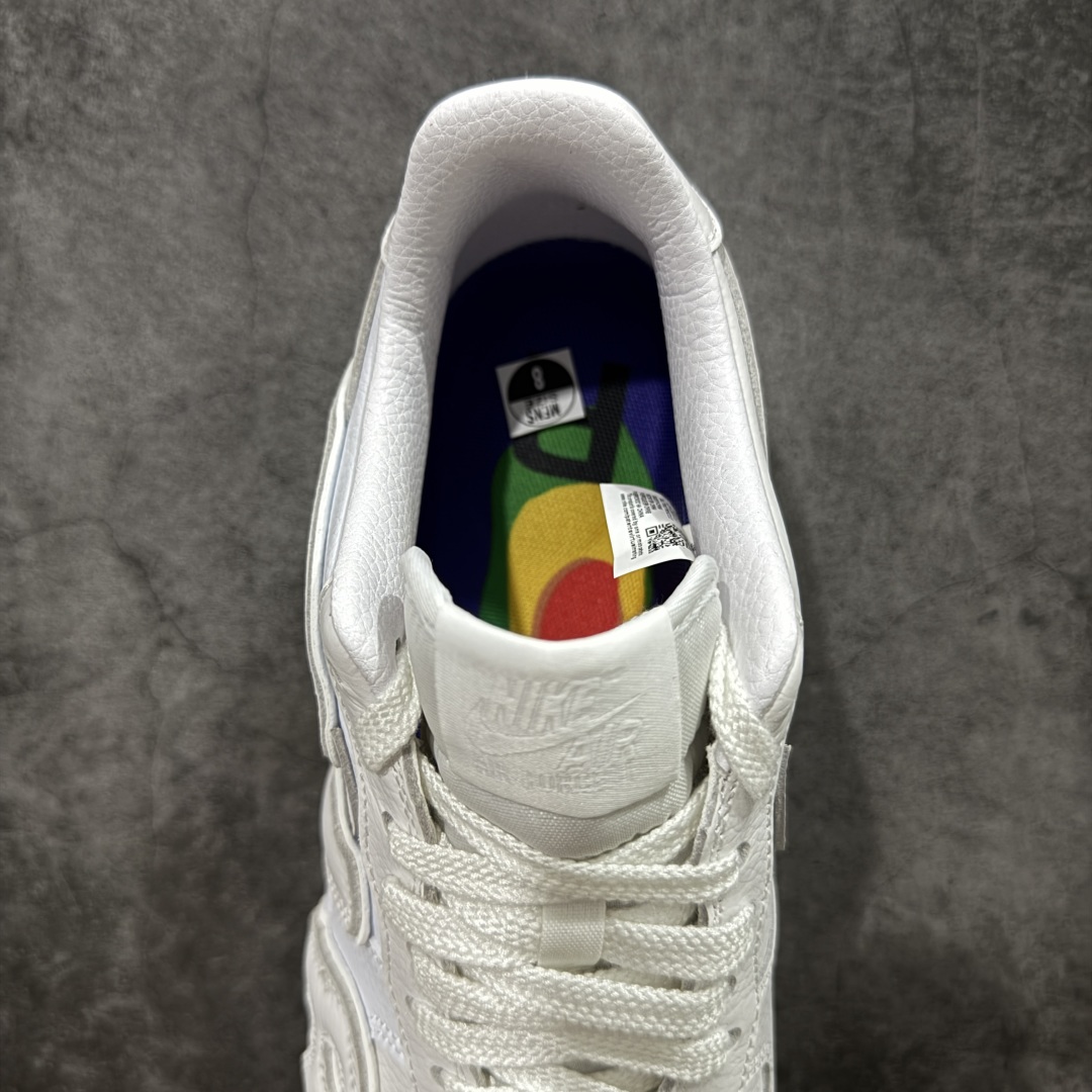 图片[8]-【TOP纯原】CPFM x NK Air Force 1 Low 空军一号系列低帮 纯原生产线出品 市场唯一正确皮料卡色 区别其他版本 经典百搭休闲运动板鞋“联名放大补丁字母”近日，A$AP Bari 在其官方社交媒体上预告了 Cactus Plant Flea Market(CPFM) 和 Nike Air Force 1 Low 的全新配色。 #此次全新推出的紫色和苔藓绿配色，保留了原始黑白版本的标志性风格，均采用皮革鞋面、尼龙鞋舌、带有反光底衬的「AIR SUNSHINE」及同色 AF1 橡胶鞋底。 货号：FQ7069-100 尺码： 40 40.5 41 42 42.5 43 44 44.5 45 46 47.5 48-选品中心