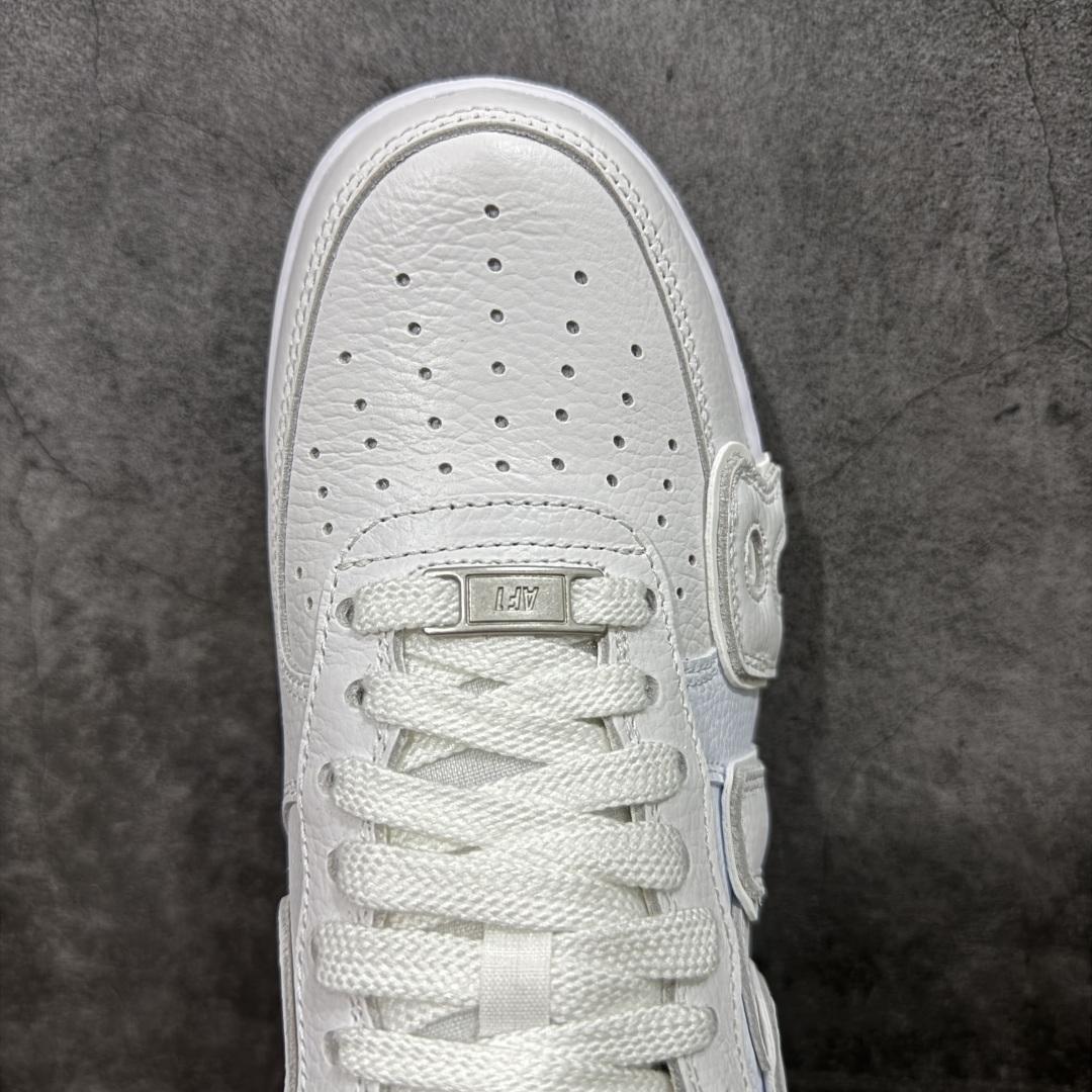 图片[5]-【TOP纯原】CPFM x NK Air Force 1 Low 空军一号系列低帮 纯原生产线出品 市场唯一正确皮料卡色 区别其他版本 经典百搭休闲运动板鞋“联名放大补丁字母”近日，A$AP Bari 在其官方社交媒体上预告了 Cactus Plant Flea Market(CPFM) 和 Nike Air Force 1 Low 的全新配色。 #此次全新推出的紫色和苔藓绿配色，保留了原始黑白版本的标志性风格，均采用皮革鞋面、尼龙鞋舌、带有反光底衬的「AIR SUNSHINE」及同色 AF1 橡胶鞋底。 货号：FQ7069-100 尺码： 40 40.5 41 42 42.5 43 44 44.5 45 46 47.5 48-选品中心