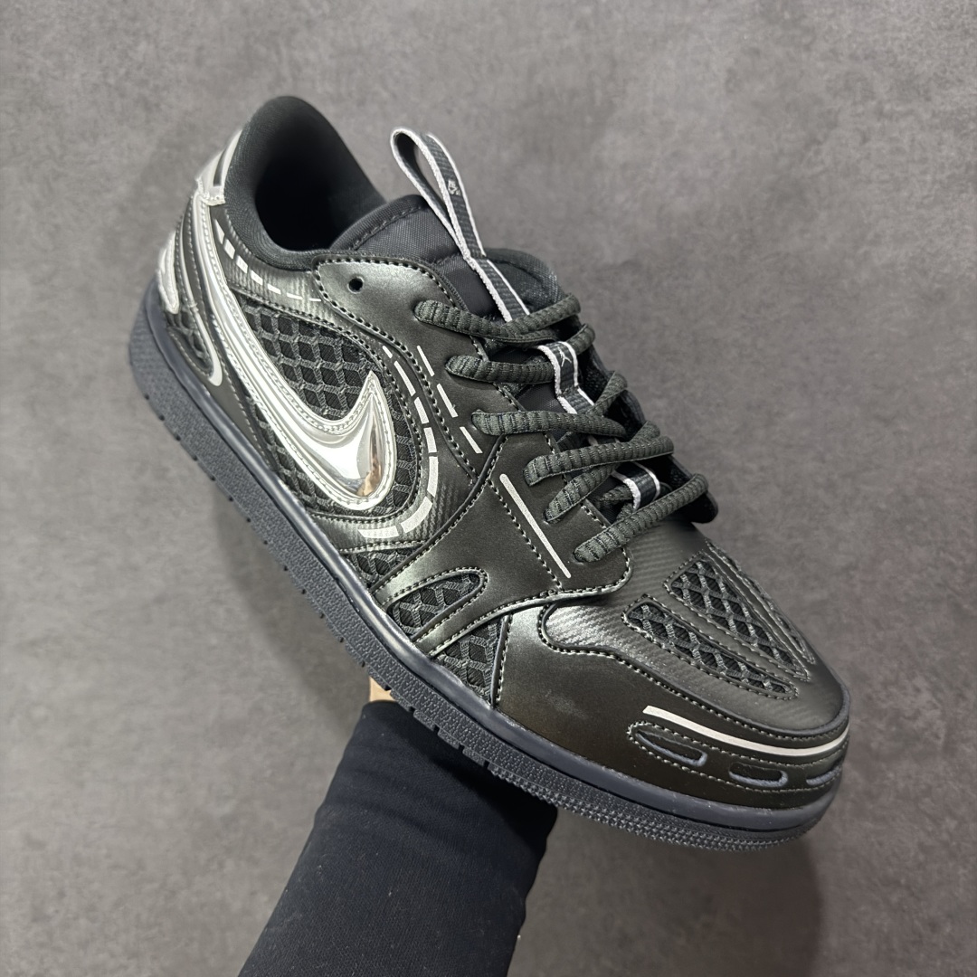 图片[3]-【K版】Air Jordan AJ1 Low 低帮 黑银 HQ2186-001 全新流水线出品 市场第二梯队最强版 全部原鞋开发 原楦原纸板开发 全鞋电脑针车 原厂内置全掌气垫 原盒内在原标 唯一Zp原版鞋带绑法 免检产品 全新2022版型 全头层皮料 完美零毛边处理 原厂配置全掌气垫 价格定位良心 新配色陆续出货 尺码：36 36.5 37.5 38 38.5 39 40 40.5 41 42 42.5 43 44 44.5 45 46-选品中心