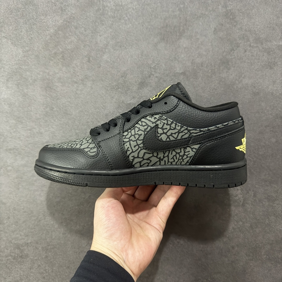 图片[2]-【K版纯原】Air Jordan AJ1 Low 低帮 黑灰绿爆裂纹 IM6568-010 全新流水线出品 市场第二梯队最强版 全部原鞋开发 原楦原纸板开发 全鞋电脑针车 原厂内置全掌气垫 原盒内在原标 唯一Zp原版鞋带绑法 免检产品 全新2022版型 全头层皮料 完美零毛边处理 原厂配置全掌气垫 价格定位良心 新配色陆续出货 尺码：36-46-选品中心