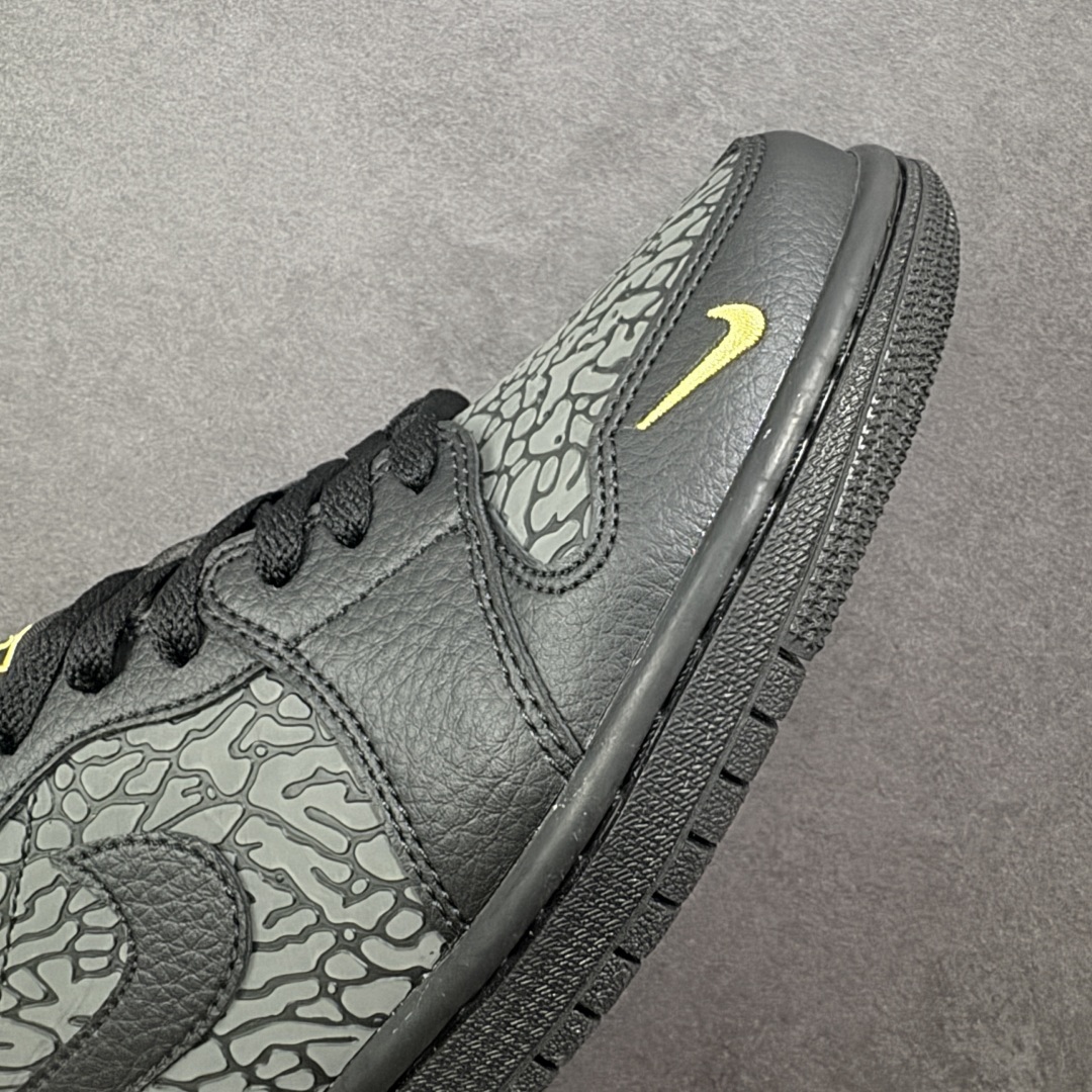 图片[5]-【K版纯原】Air Jordan AJ1 Low 低帮 黑灰绿爆裂纹 IM6568-010 全新流水线出品 市场第二梯队最强版 全部原鞋开发 原楦原纸板开发 全鞋电脑针车 原厂内置全掌气垫 原盒内在原标 唯一Zp原版鞋带绑法 免检产品 全新2022版型 全头层皮料 完美零毛边处理 原厂配置全掌气垫 价格定位良心 新配色陆续出货 尺码：36-46-选品中心