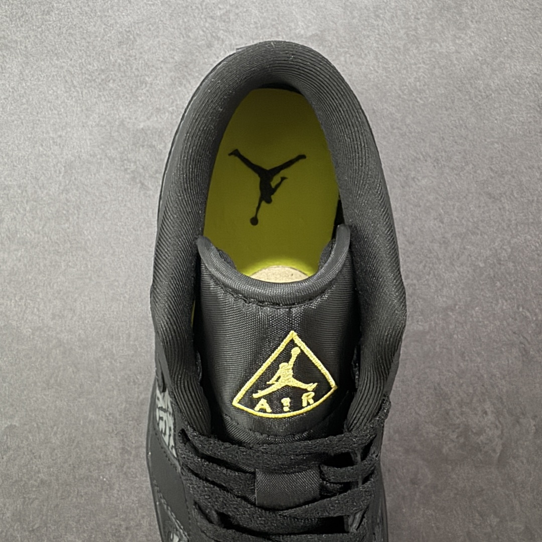 图片[7]-【K版纯原】Air Jordan AJ1 Low 低帮 黑灰绿爆裂纹 IM6568-010 全新流水线出品 市场第二梯队最强版 全部原鞋开发 原楦原纸板开发 全鞋电脑针车 原厂内置全掌气垫 原盒内在原标 唯一Zp原版鞋带绑法 免检产品 全新2022版型 全头层皮料 完美零毛边处理 原厂配置全掌气垫 价格定位良心 新配色陆续出货 尺码：36-46-选品中心