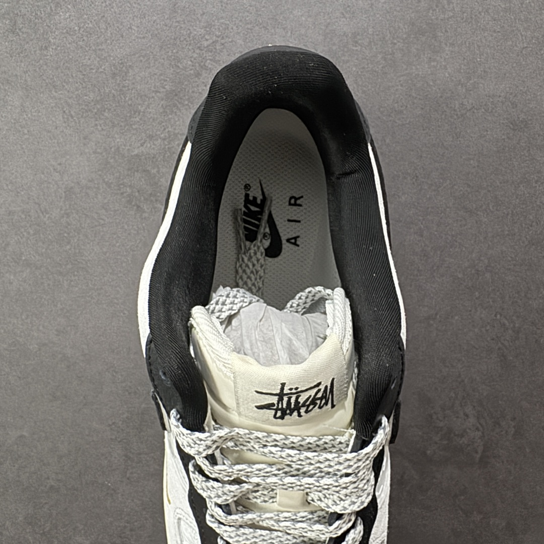 图片[7]-【定制版】Nike Air Force 1\’07 Low STUSSY联名 高端定制白黑灰空军 空军一号低帮休闲板鞋 YF9511-805  #原楦头原纸板 高端定制鞋盒 原厂鞋底 超高清洁度 细节完美  尺码：36 36.5 37.5 38 38.5 39 40 40.5 41 42 42.5 43 44 44.5 45 编码：HXSB310320-选品中心