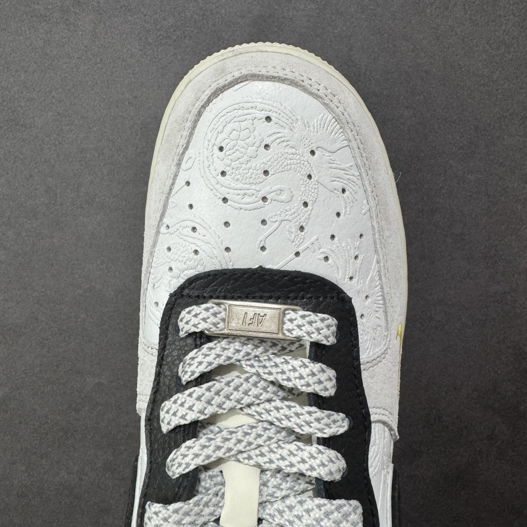图片[8]-【定制版】Nike Air Force 1\’07 Low STUSSY联名 高端定制白黑灰空军 空军一号低帮休闲板鞋 YF9511-805  #原楦头原纸板 高端定制鞋盒 原厂鞋底 超高清洁度 细节完美  尺码：36 36.5 37.5 38 38.5 39 40 40.5 41 42 42.5 43 44 44.5 45 编码：HXSB310320-选品中心